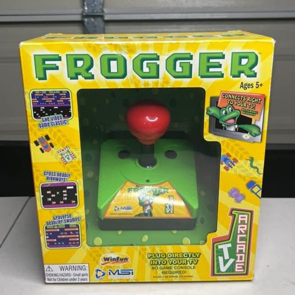 Frogger TV Arcade Plug & Play Game